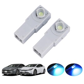 GIMUYA Toyota Prius 60 Series Foot Lamp, LED Inner Lamp, New Model PRIUS ZVW6#/MXWH6# 2023~ Special Design, LED Room Lamp, Accessories, Custom Parts, Set of 2 Blue