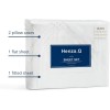 Henza.Q White Queen Sheets Set - 4 PC Hotel Luxury