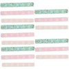 Tofficu 15pcs Transparent Pen Holder Multi-functional Brush Organizer for Nail