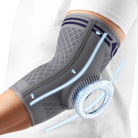 CAMBIVO Elbow Support for Men&Women 2 Pack, Upgraded Tennis Elbow Support Arm Sleeves with Gel Pad and Dual Stabilizers, Elbow Brace for Tennis/Golfer's Elbow, Weightlifting, Tendonitis