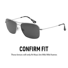 IKON LENSES Polarized Replacement Lenses For Maui Jim Wiki Wiki MJ246 Sunglasses (24K Gold Mirror)