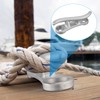 4 Pack S-Style Dock Cleat 10 Inches Aluminum Boat Mooring
