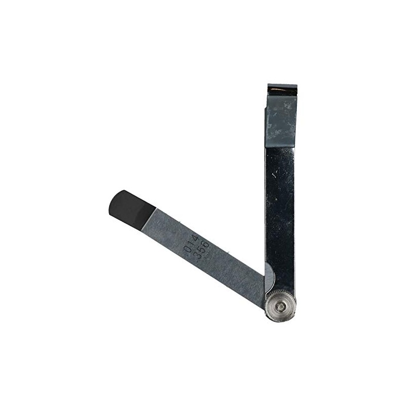 12 Blade Offset Bent Feeler Gauge Metric Imperial Measurements Dual