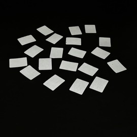 URIMPAVIDO 20PCS RC Plane Hinge Folding Leaf Paper Hinges Model Aileron Tail Wing Connector for RC Airplane Aircraft Helicopter DIY Model Plane Fix Wing Parts (20x15mm Shape1)