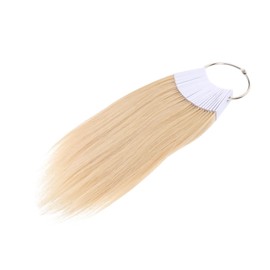 NOLITOY Real Hair Set 30pcs Human Hair Testing Samples 9 Degree Color Scale for Salon Use