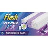 Power Mop Refills with 16 Pads Floor Cleaning Absorbing Lock