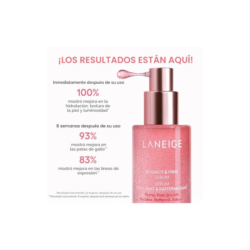 Laneige Bouncy Firm Serum Korean Slow Anti Aging Collagen Complex
