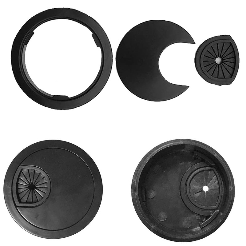 Bestgle Wire Hole Cap 60mm Cable Hole Cover Round Rustic