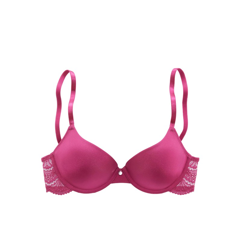 s.Oliver Women's Shaped Bra, berry