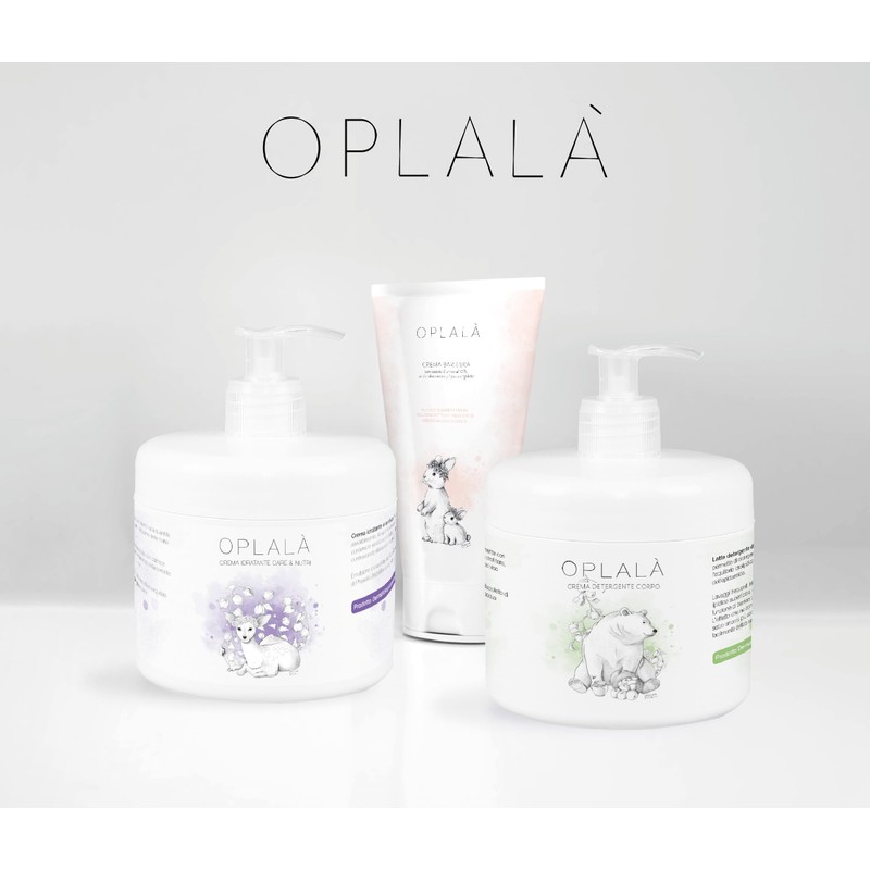 Oplala Barrier Cream 250 ml with 10% Zinc Oxide, Hyaluronic
