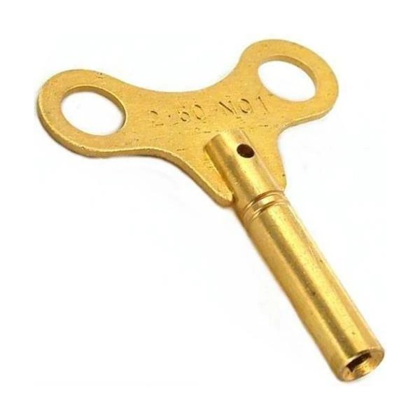 FindingKing Brass Chime Clock Winding Key Mainspring Winder Sz 1