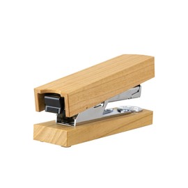 High Quality Cherry Wood Stapler - Stapler Wood Stainless Steel Refillable for Office 2-30 Sheet Capacity