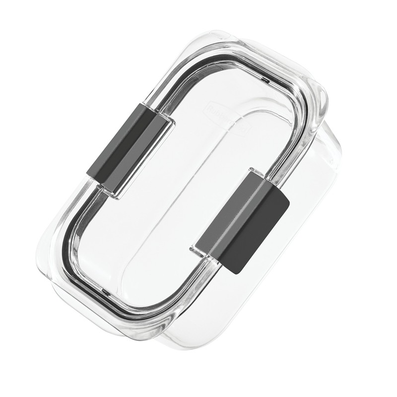 Rubbermaid Brilliance Food Storage Container, Medium, 3.2 Cup, Clear 1991156