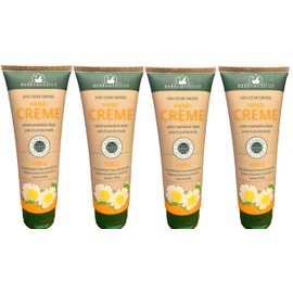 Herbamedicus Hand Cream Chamomile Sensitive Hands, 4 x 125 ml Pack of 4