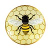 Evergreen Garden Beautiful Summer Bumble Bee Outdoor 18 inch Glass