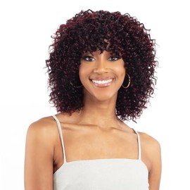 Shake-N-Go Virgin Remy Hair Weave Glossy - Water Curl 3Pcs (Color:NATURAL)