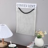 Lnngub 2 Pcs Sticky Wall Mount Mesh Plastic Bag Holder