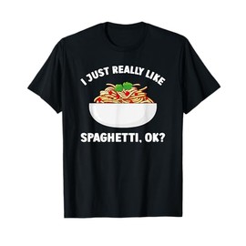 Best Spaghetti Design For Men Women Kids Italian Pasta Lover T-Shirt