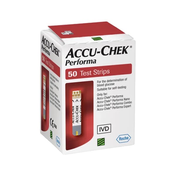 Tiras Reactivas Accu-chek Performa Caja Con 50 Unidades