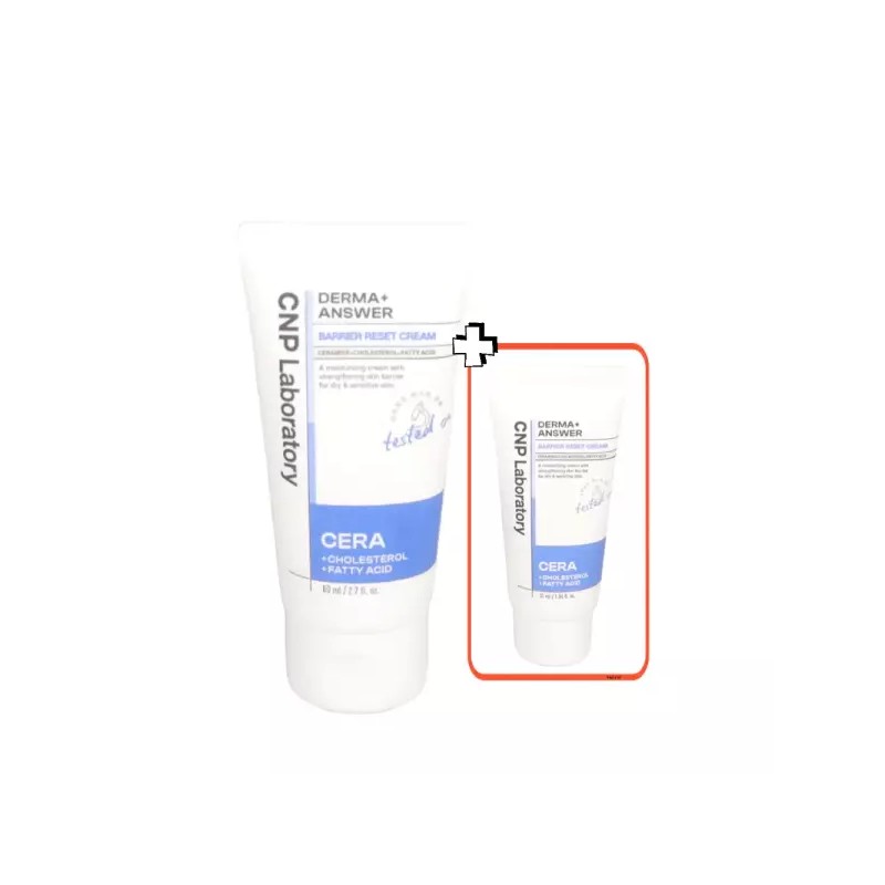 Chan & Park 차앤박 더마앤서 배리어 리셋 크림 80ml(+미니 31ml+스티커팩)