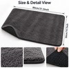 Ultra Soft Absorbent Bathmat – Thick Plush Microfiber Non-Slip Bathroom