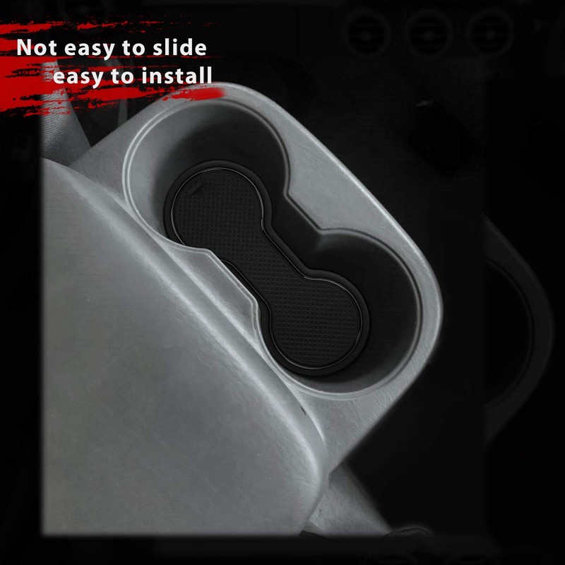 auovo 5pcs Center Console Mats for Toyota Tacoma Accessories 2005-2015