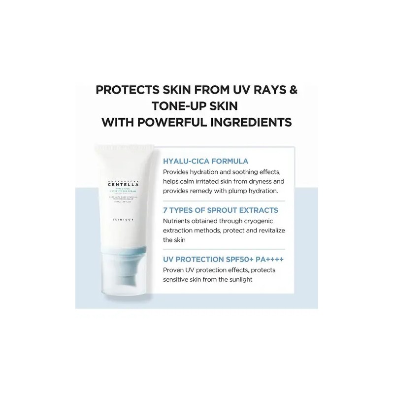 Skin1004 Hyalu-cica Water-fit Sun Serum Spf50 Protector Sol