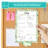Decorably Daily Planner Pad with Schedule - Daily To Do