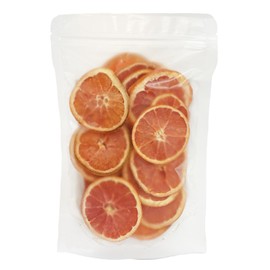 KachiKachi 1-Pack Dried Blood Orange Slices - 200g/7oz | No Added Sugar | Dehydrated Orange Wheels for Cocktails/Cakes/Crafts/Potpourri/Candle Making(Standard Bag (200g))