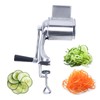 DYNAMI 5 in 1 Stainless Steel Rotary Grater,Kitchen Grater Vegetable