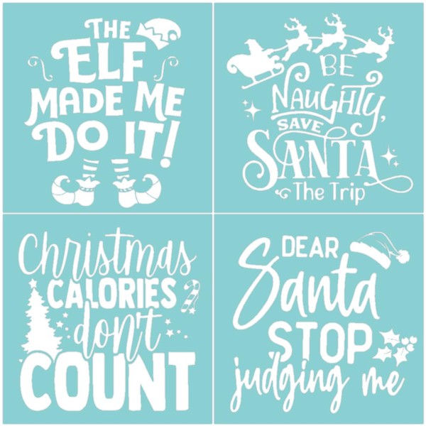 Silk Screen Stencil – DIY Adhesive Stencils Reusable - Merry