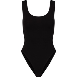 Urban Classics Women's Organic Tank Body, Tank Body for Women, Organic Cotton, with Straps, Black, XS, black