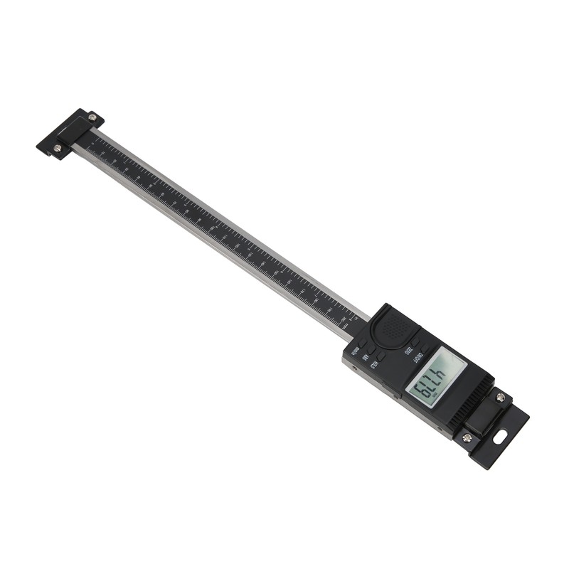 LCD Digital Display Ruler Aluminum Alloy Vertical Machine Displacement Caliper