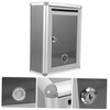 MAGICLULU 1set Hanging Wall Mailbox with Lock Multi-functional Suggestion Box