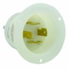 Leviton 2735 30-Amp, 480 Volt- 3PY, Flanged Inlet Locking Receptacle,