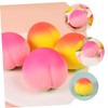 TEHAUX 2 Pack Peach Shape Decompression Stress Balls for Boys