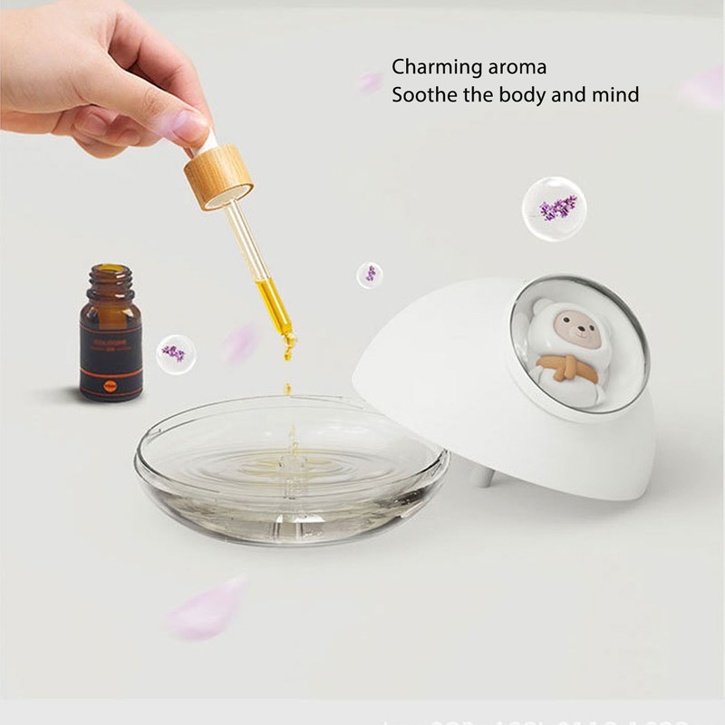 Tabletop Aromatherapy Humidifier Rechargeable Large Capacity Aroma Humidifier for Bedroom