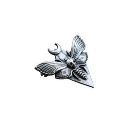 SanLan Death's Head Hawkmoth Moth Brooch Death's-Head Hawkmoth Gothic Halloween brooches Jewelry