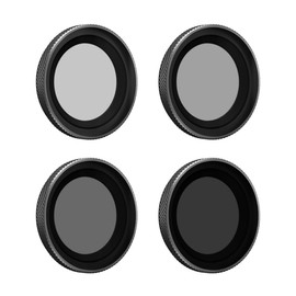 Lens ND Filter for Insta360 GO3/GO2(4 PCS),ND8/ND16/ND32/ND64 Waterproof Double Sided Coating Filter Accessories Sets Compatible with Insta360 GO3 /GO2 (ND8+ND16+ND32+ND64)