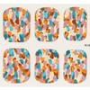 ZINIPIN FA00114 Foot Nail Sticker, Rainbow, Stained Glass