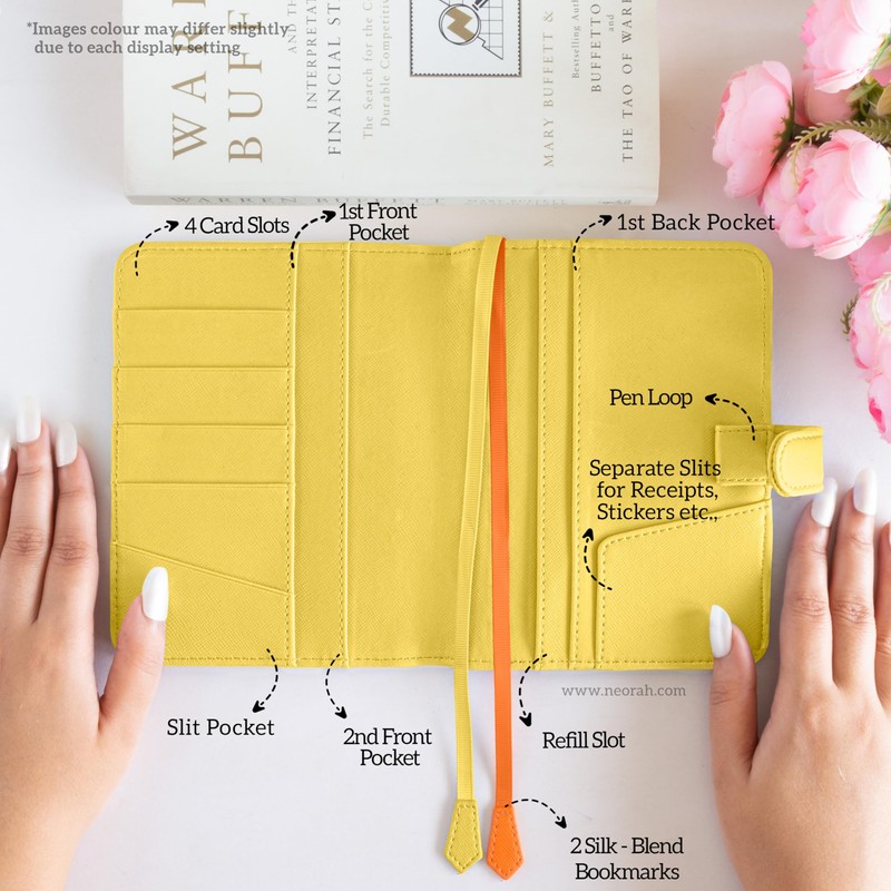 NEORAH - A6 ORGANIZER COVER - SNAP + DOT GRID