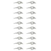 Value Sport Lure Blanks Crankbait, 20pcs Unpainted Crankbaits Blank Lures