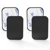 sphires 4 Pack Metal Plate for Magnetic Phone Car Mount