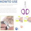 DGBAY Pet Nail Clippers, Update Version Cat Nail Clippers,Kitten &