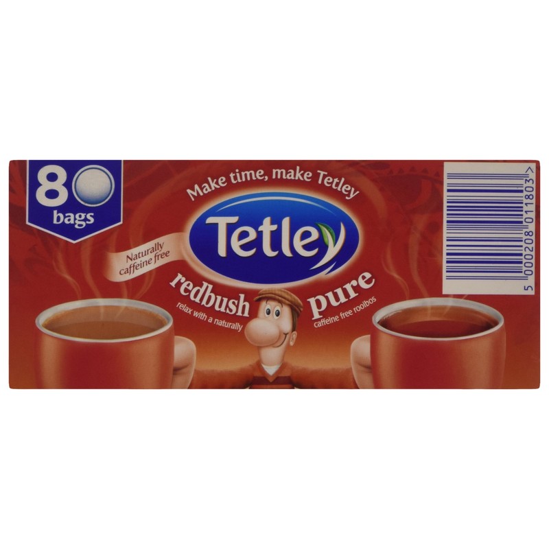 Tetley Redbush Tea Bags, 80 each