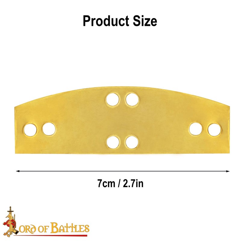 Lord of Battles 20-100pcs Steel Lamellar Armor Plates 20-22 Gauge