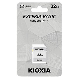 KIOXIA SDHC Memory Card UHS-I 32GB KCA-SD032GS (1 piece) SD Card Memory Card KIOXIA