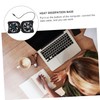 OSALADI Portable Foldable Laptop Cooler Dual USB Fans Height Computer