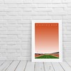 GroundDesigns BLACKPOOL FC Football Gift BLOOMFIELD ROAD Stadium Art Unframed