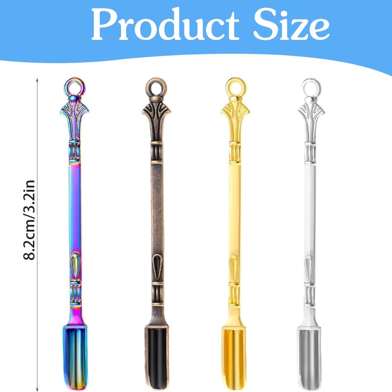 Lyvixora 8 PCS Mini Measuring Spoon Set - Small Zinc